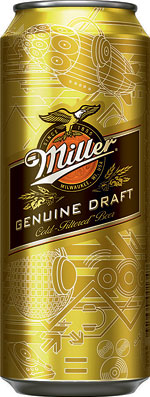 Пиво Miller в новой упаковке Пиво Miller в новой упаковке