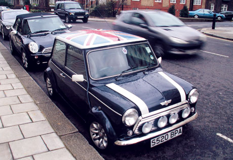 Mini Cooper - достопримечательность Великобритании Mini Cooper - достопримечательность Великобритании